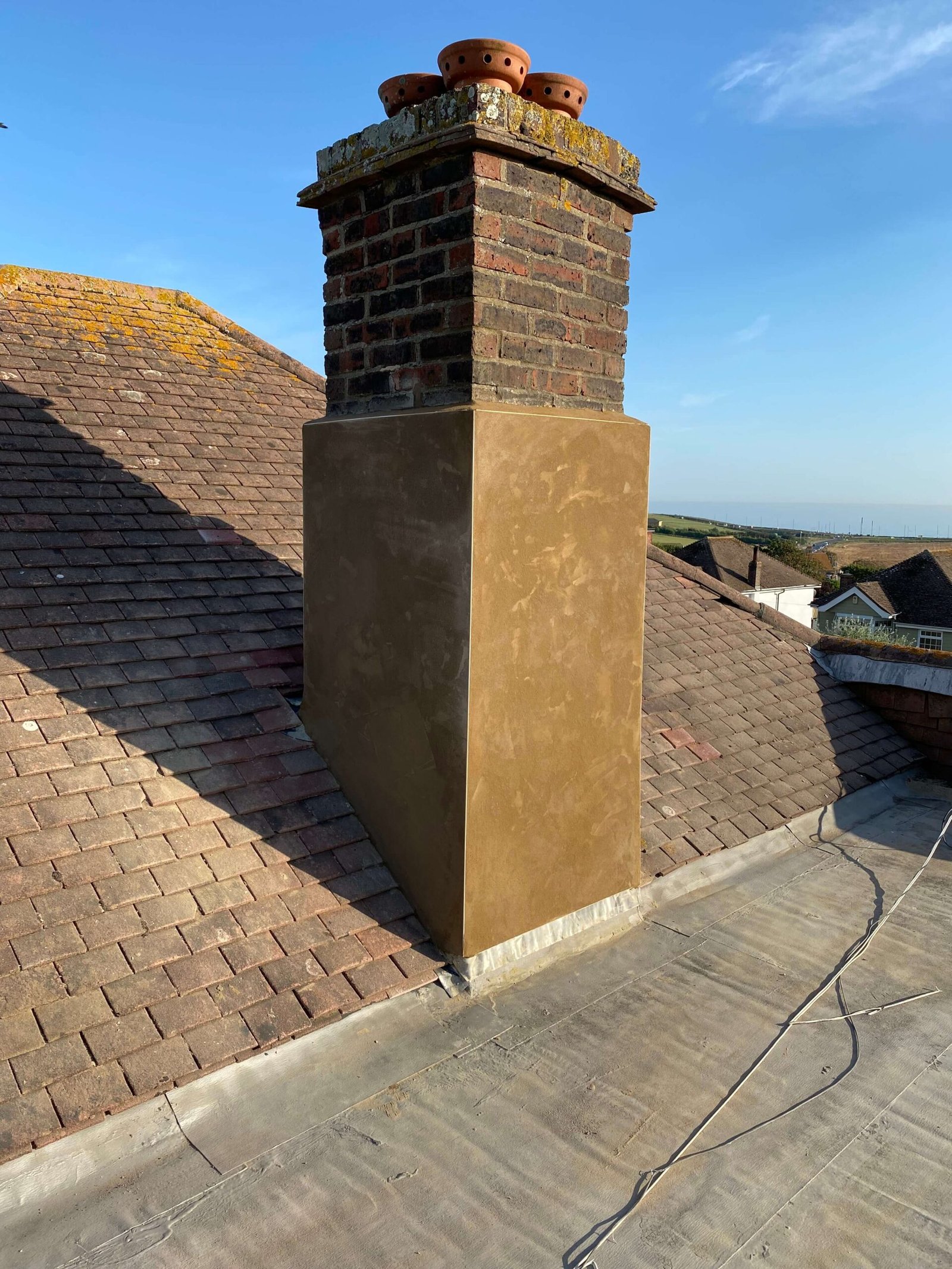 Chimney after repair in Clapham
