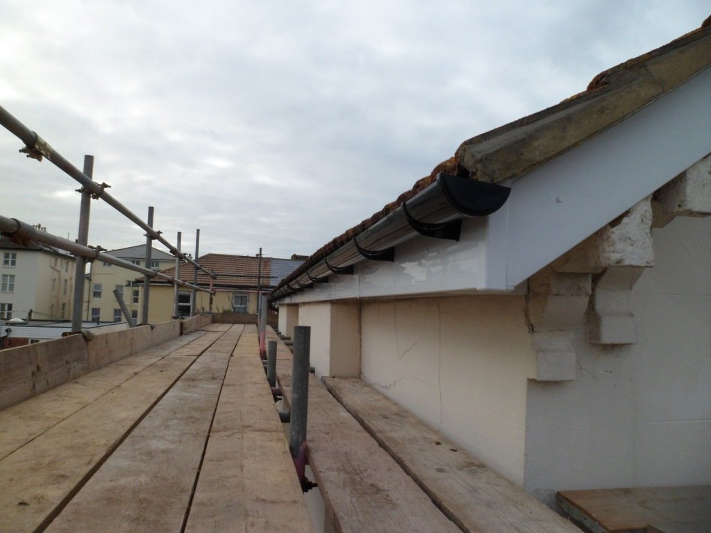 Gutter and roofline repairs in Clapham
