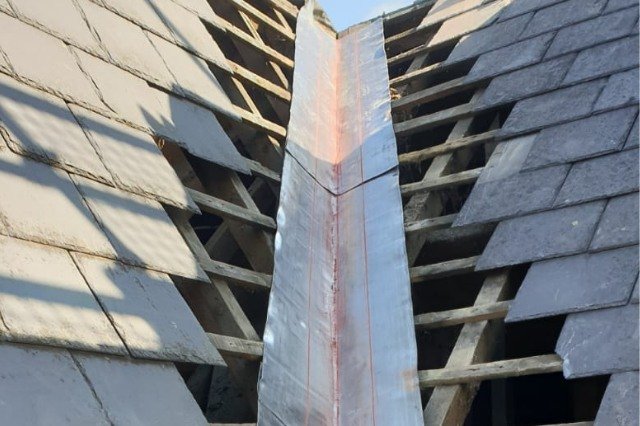 Roof leadwork completed in Clapham